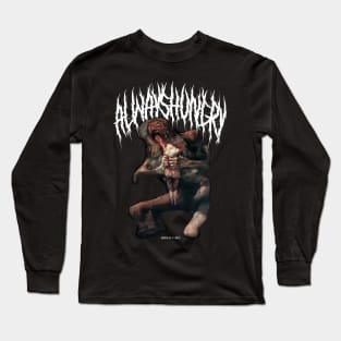 "Always Hungry" Saturn Devouring his son - Goya Long Sleeve T-Shirt